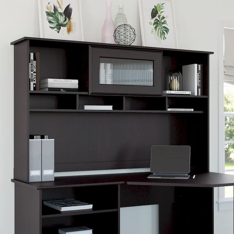 Cabot 60W Hutch by Bush Furniture