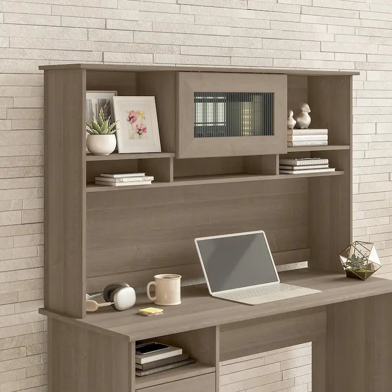 Cabot 60W Hutch by Bush Furniture