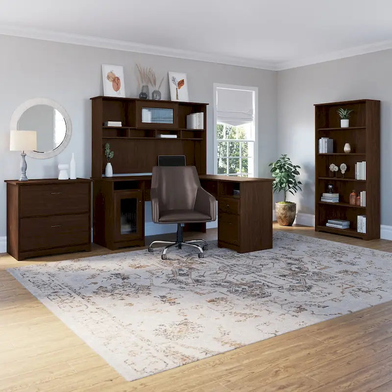 Cabot 60W Hutch by Bush Furniture