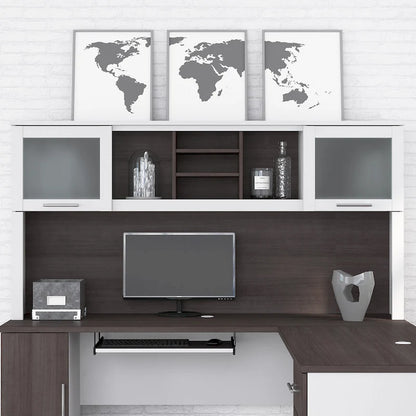 Bush Furniture Somerset Hutch for L-shaped Desk