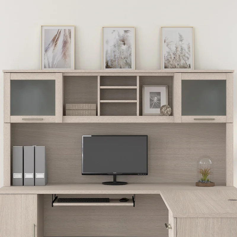 Bush Furniture Somerset Hutch for L-shaped Desk