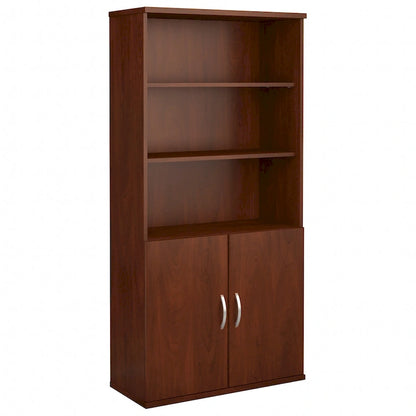 Series C 36W 5 Shelf Bookcase with Doors by Bush Business Furniture