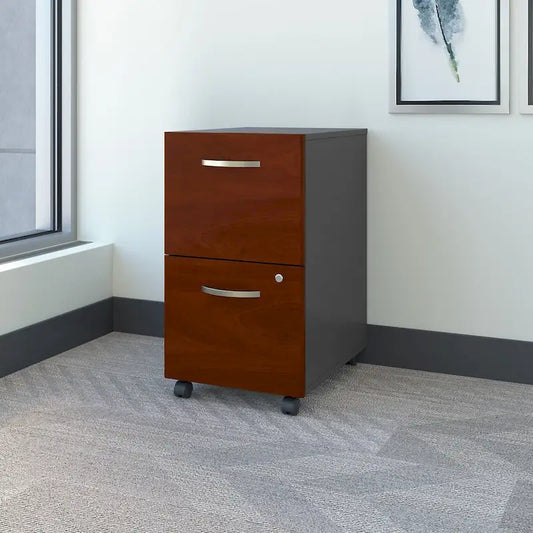 Series C 2 Drawer Mobile File Cabinet by Bush Business Furniture