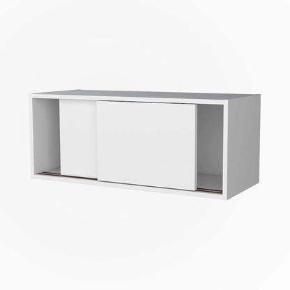 Floating Cabinet with Sliding Door