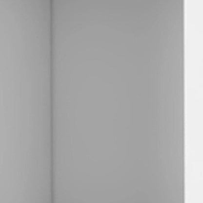 HomeRoots 59 White Wood Wall Mounted Accent Cabinet With Four Doors