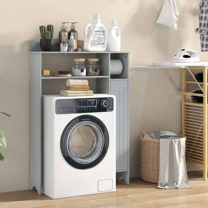 Costway Over the Toilet Storage Cabinet with Toilet Paper Holder