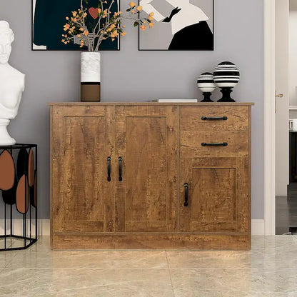 43.3 Inch Modern Wood Buffet Sideboard with 2 doors