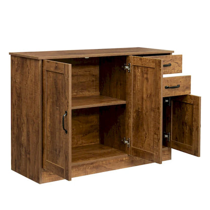 43.3 Inch Modern Wood Buffet Sideboard with 2 doors