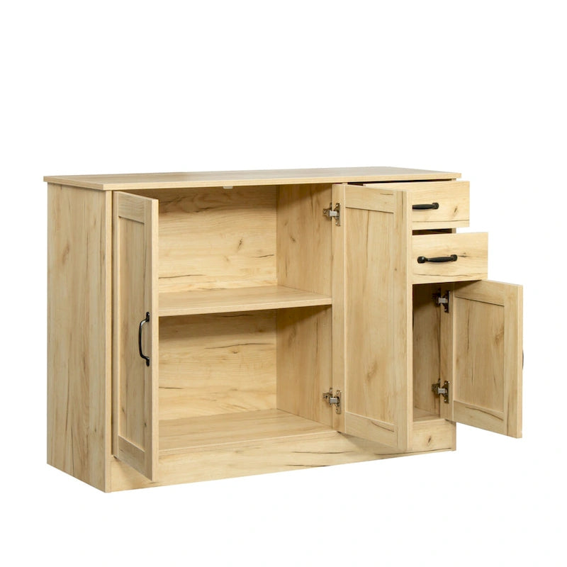 43.3 Inch Modern Wood Buffet Sideboard with 2 doors