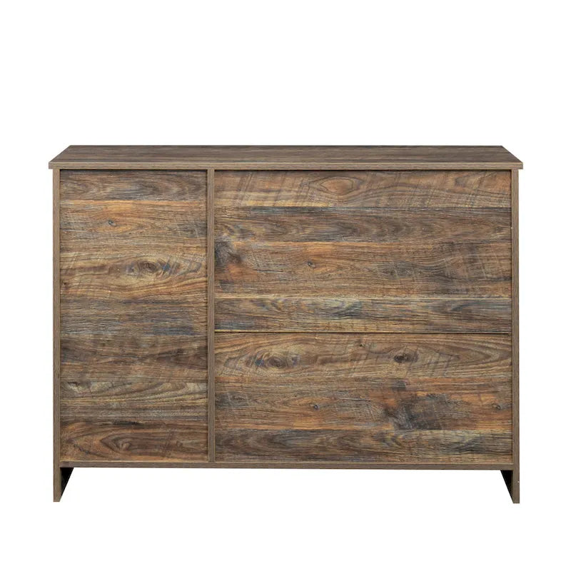43.3 Inch Modern Wood Buffet Sideboard with 2 doors