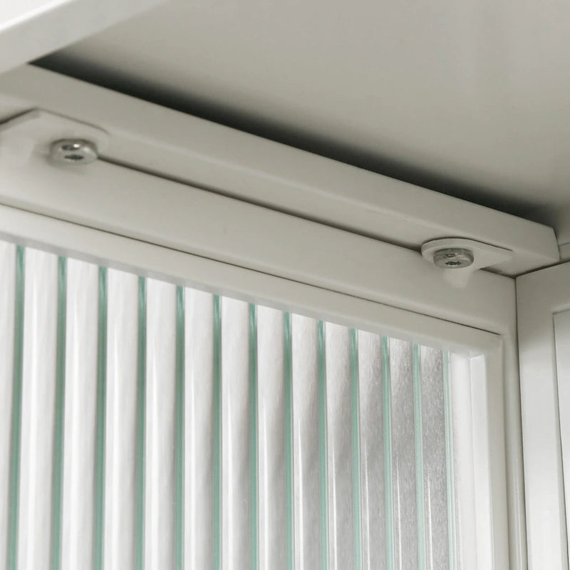 23.62Glass Doors Modern Two-door Wall Cabinet