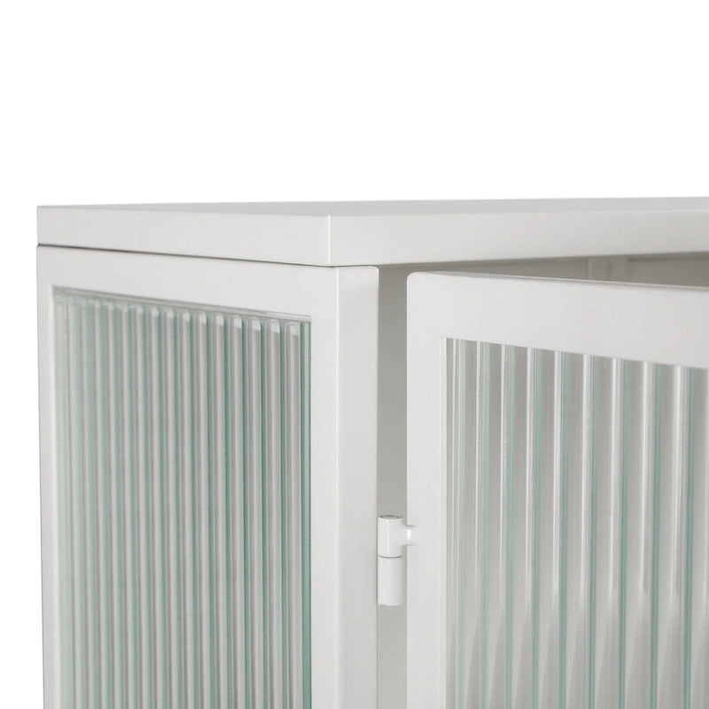 23.62Glass Doors Modern Two-door Wall Cabinet