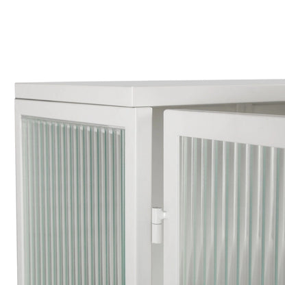 23.62Glass Doors Modern Two-door Wall Cabinet