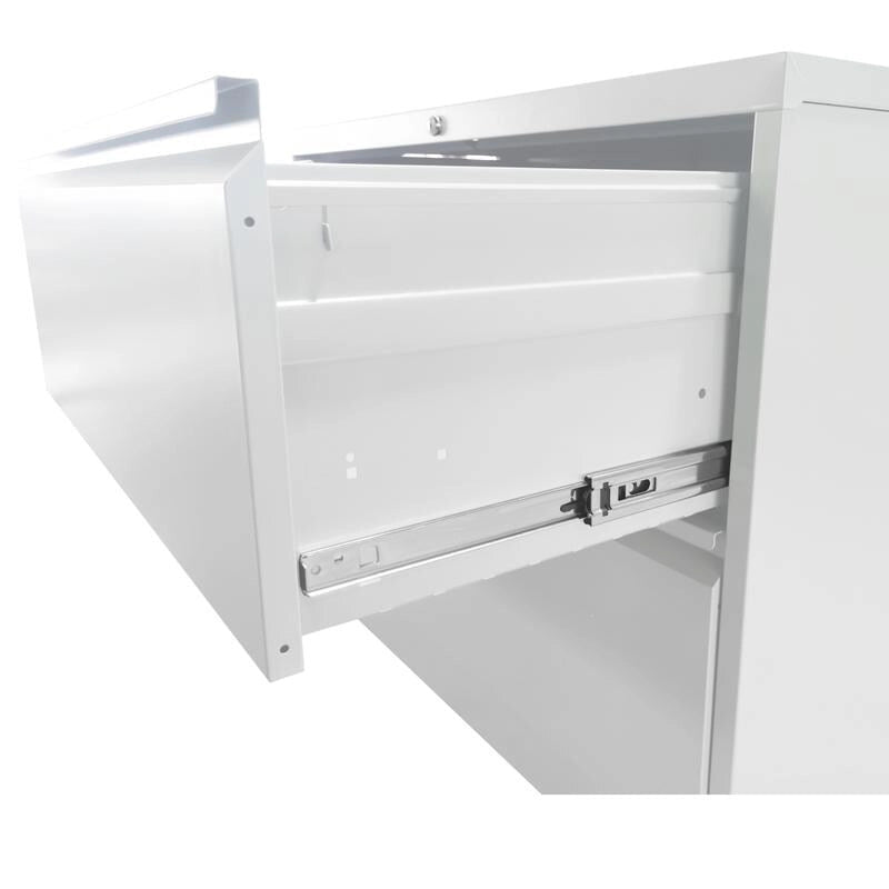 3 Drawer Metal Vertical Filing Cabinet with Lock,A4 Legal/Letter Size