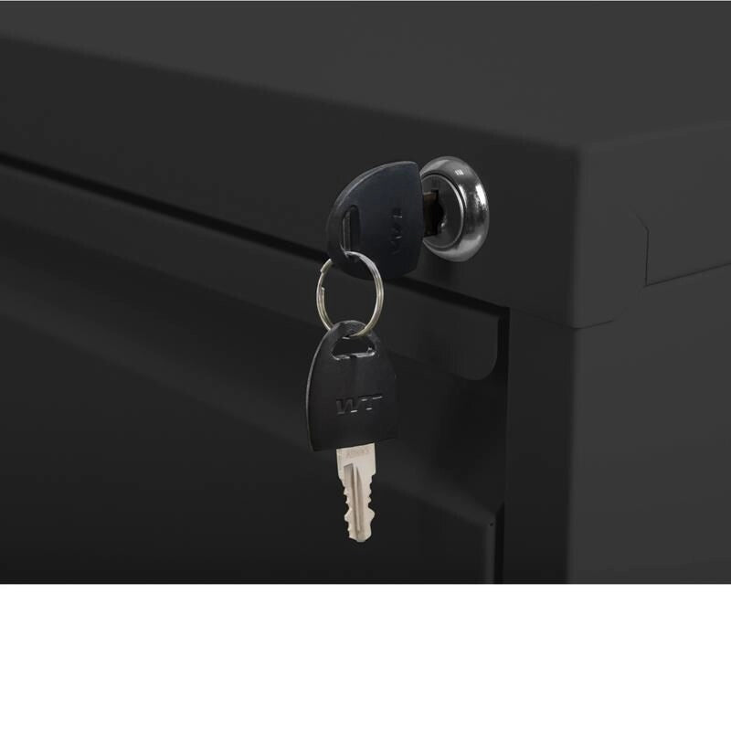 3 Drawer Metal Vertical Filing Cabinet with Lock,A4 Legal/Letter Size