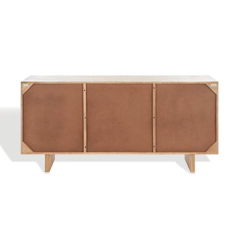 Couture Zhanat Natural Wood Sideboard - 63 W x 18 D x 29 H - 63Wx18Dx29H Cabinet - image 6
