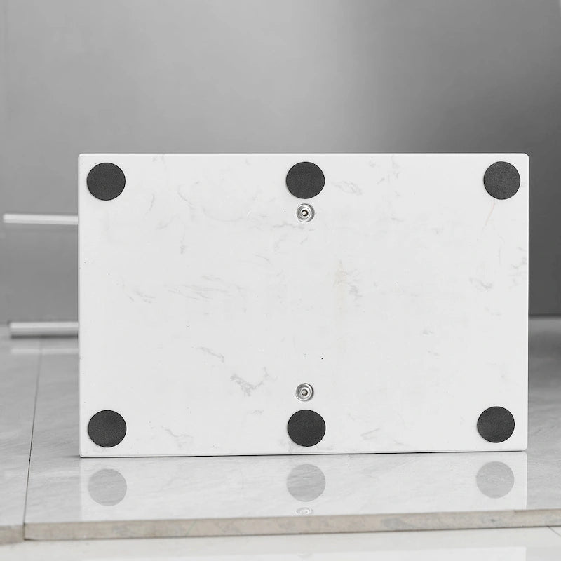 Countertop Double-T Towel Holder with Marble Base