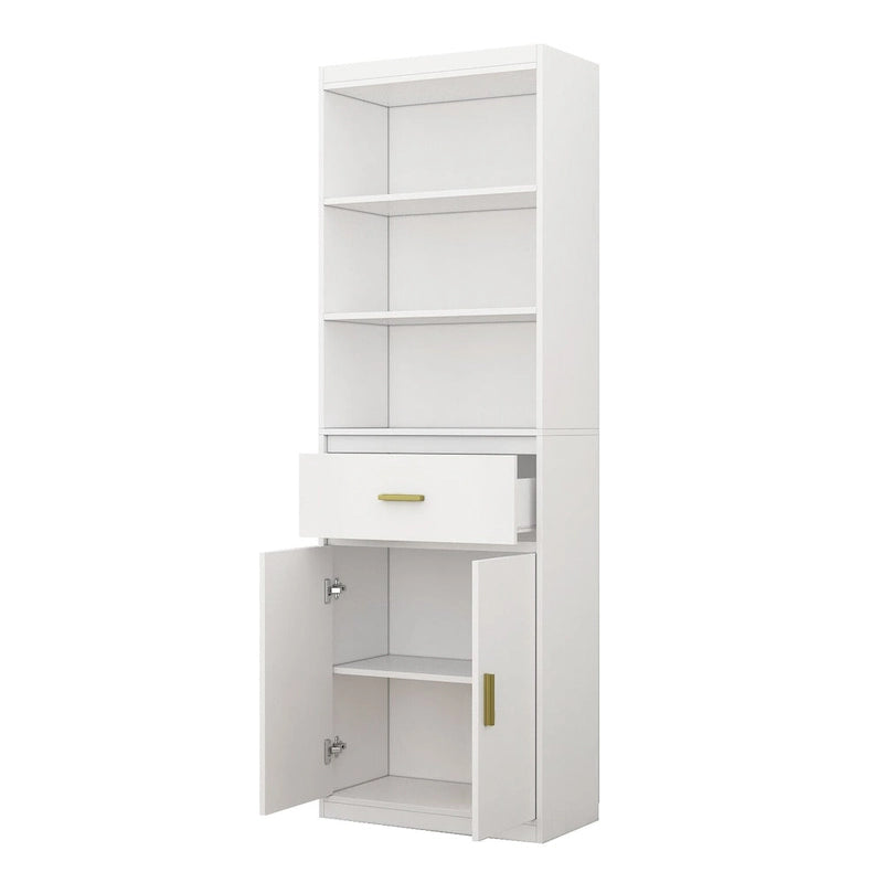 23.6 W X 70.8 H X 11.8 D Linen Cabinet BookCase Space Saving - 23.6W x 70.8H