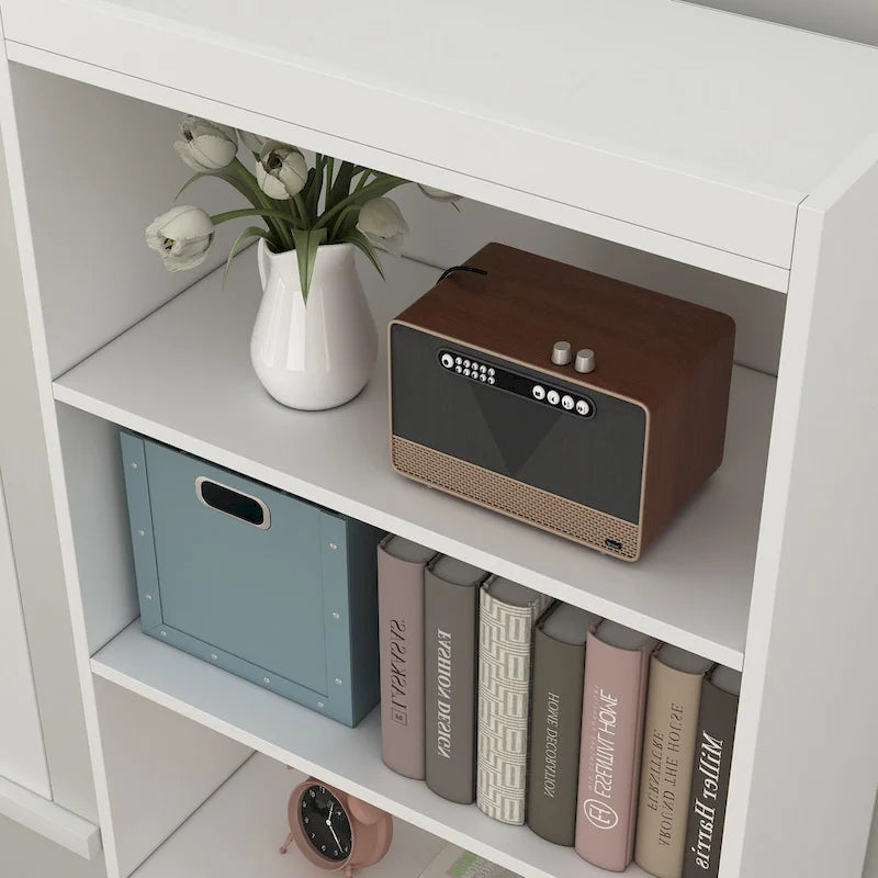 23.6 W X 70.8 H X 11.8 D Linen Cabinet BookCase Space Saving - 23.6W x 70.8H