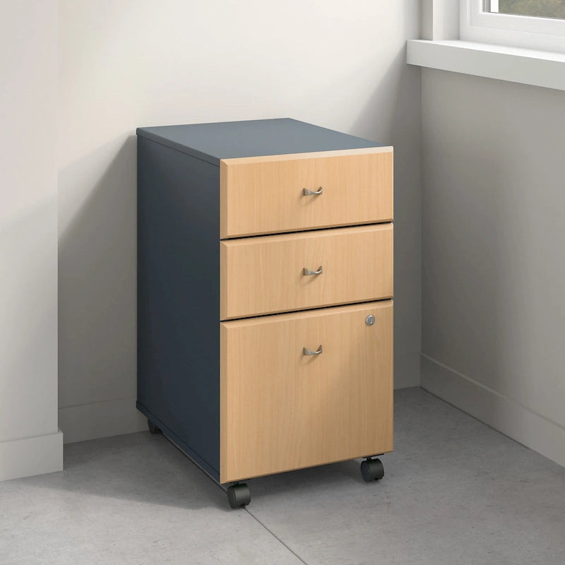 Series A Advantage Beech 3-drawer File