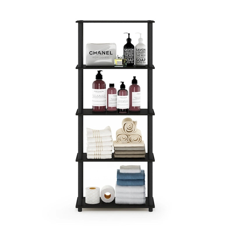 Furinno Turn-N-Tube 5-tier Multipurpose Display Rack Shelf