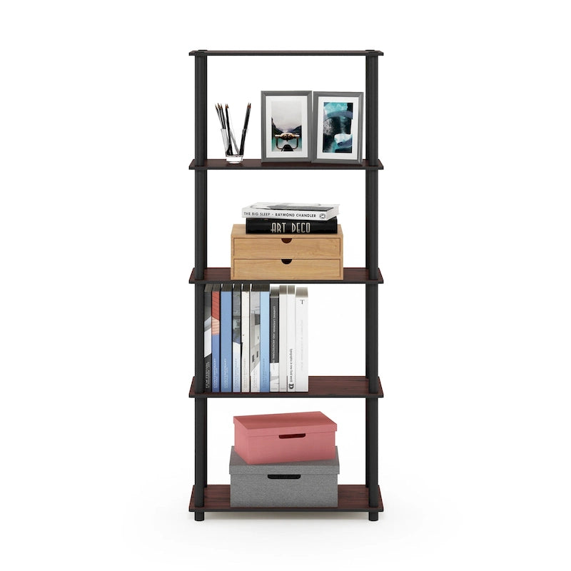 Furinno Turn-N-Tube 5-tier Multipurpose Display Rack Shelf