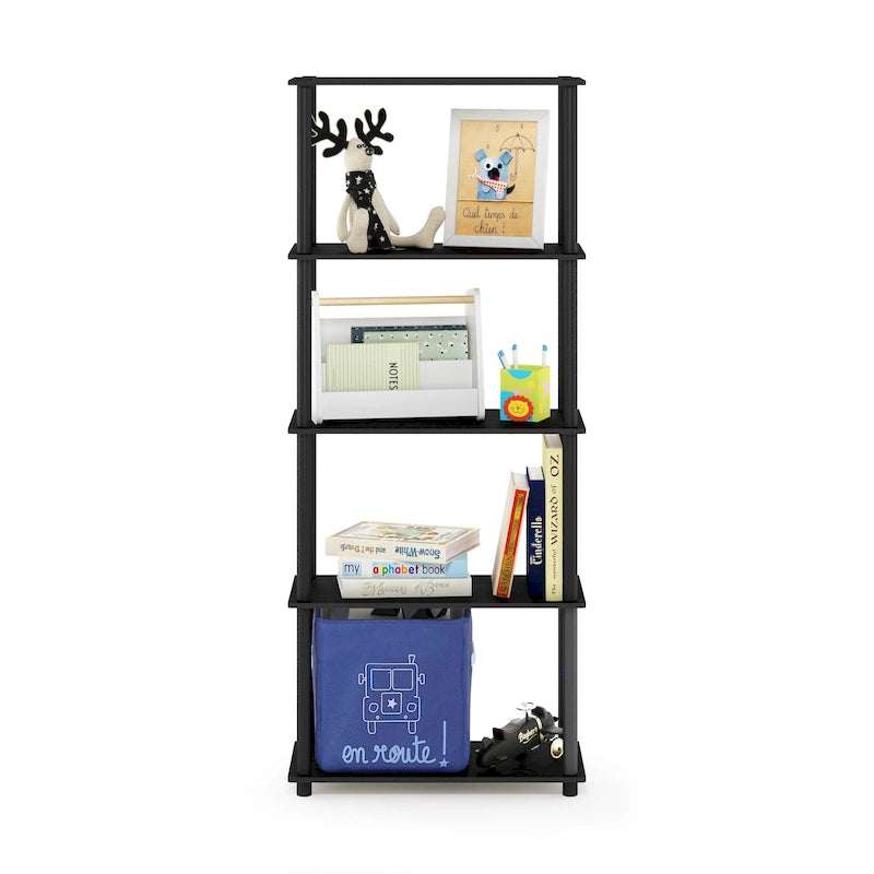 Furinno Turn-N-Tube 5-tier Multipurpose Display Rack Shelf