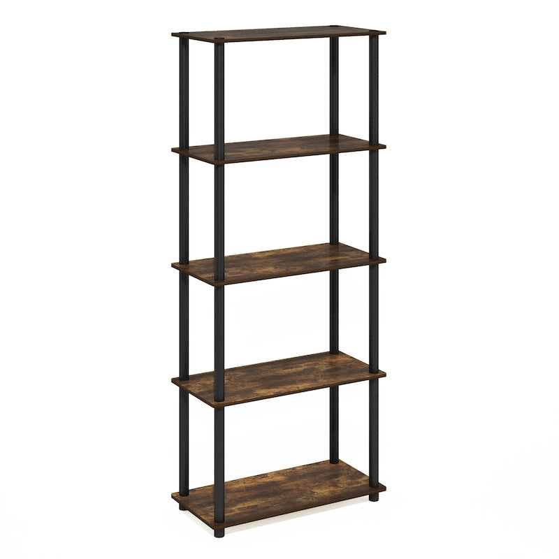 Furinno Turn-N-Tube 5-tier Multipurpose Display Rack Shelf
