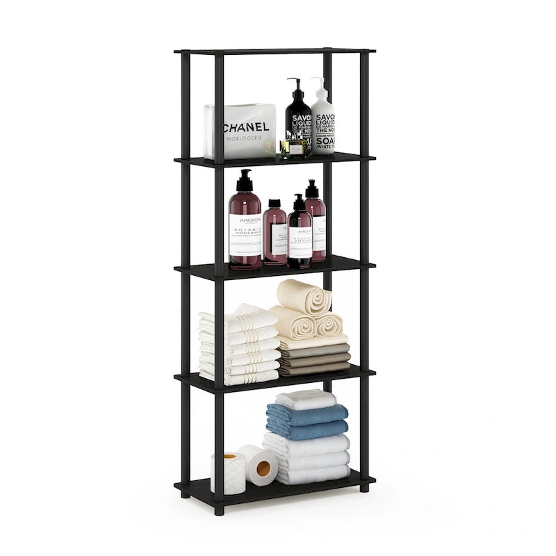 Furinno Turn-N-Tube 5-tier Multipurpose Display Rack Shelf