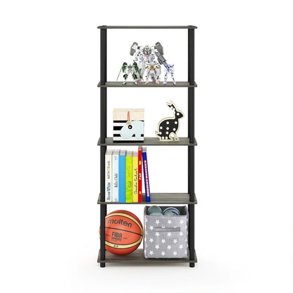 Furinno Turn-N-Tube 5-tier Multipurpose Display Rack Shelf