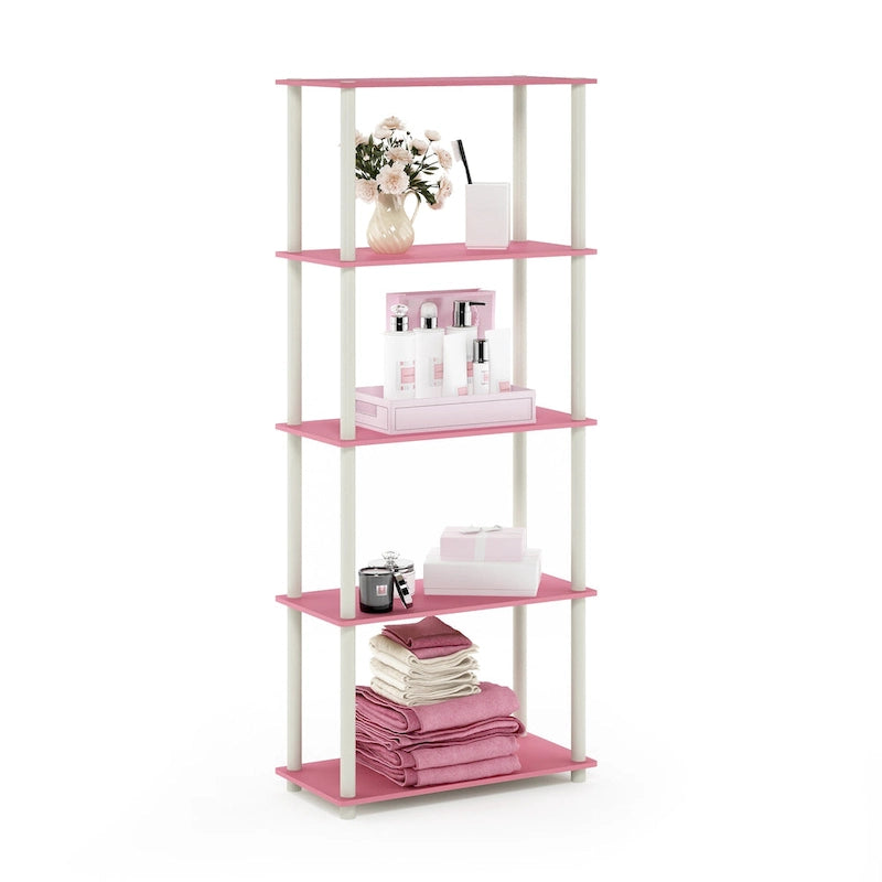 Furinno Turn-N-Tube 5-tier Multipurpose Display Rack Shelf