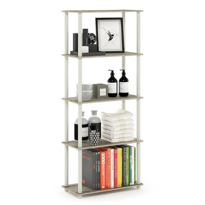 Furinno Turn-N-Tube 5-tier Multipurpose Display Rack Shelf