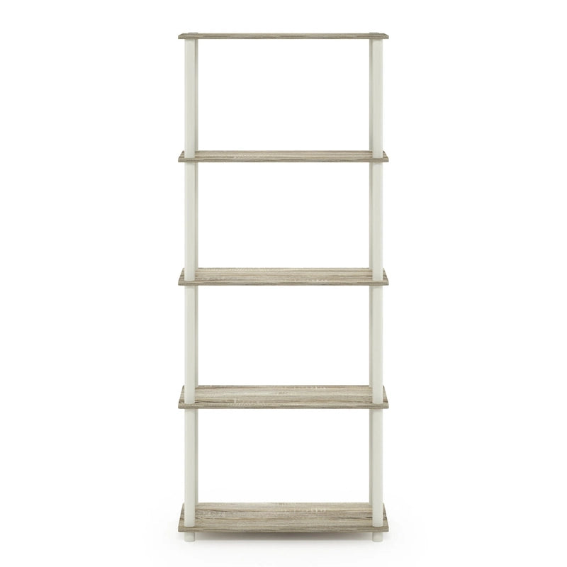 Furinno Turn-N-Tube 5-tier Multipurpose Display Rack Shelf