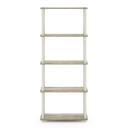 Furinno Turn-N-Tube 5-tier Multipurpose Display Rack Shelf