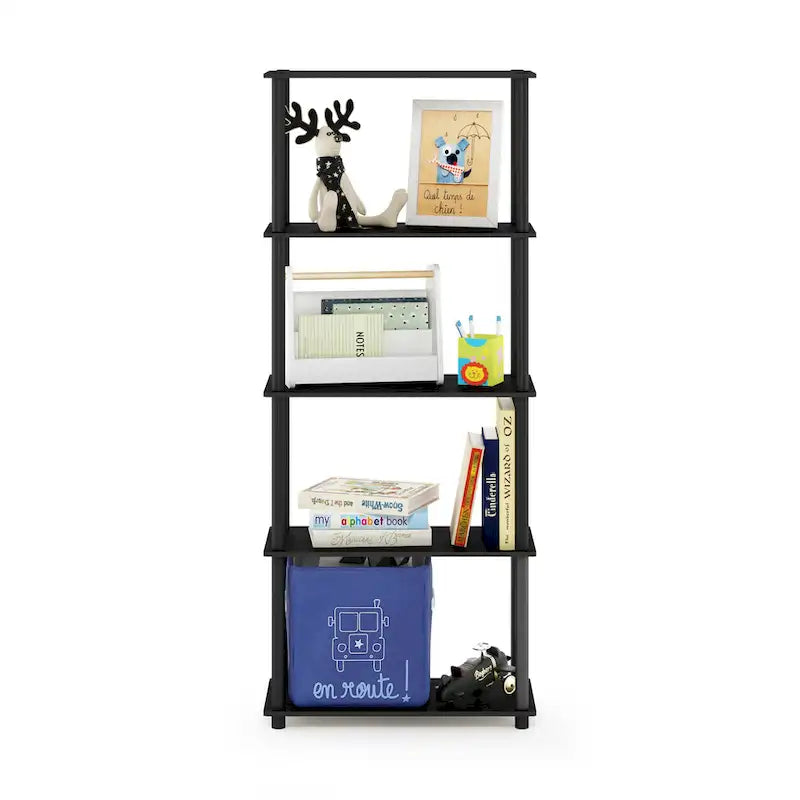 Furinno Turn-N-Tube 5-tier Multipurpose Display Rack Shelf
