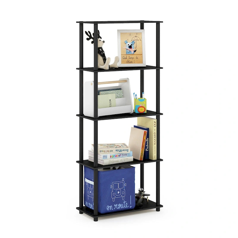 Furinno Turn-N-Tube 5-tier Multipurpose Display Rack Shelf
