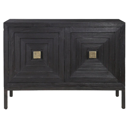 Uttermost Aiken Dark Walnut 2-door Cabinet