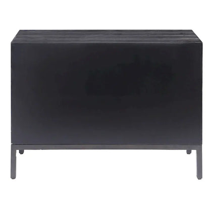 Engineered Wood Uttermost Aiken Dark Walnut 2-door Cabinet 31.7 in - image 5