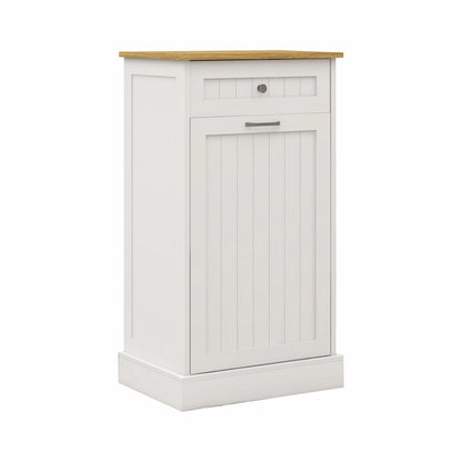 1-Drawer, 1-Compartment Tilt-Out Trash Cabinet - Kitchen Trash Cabinet