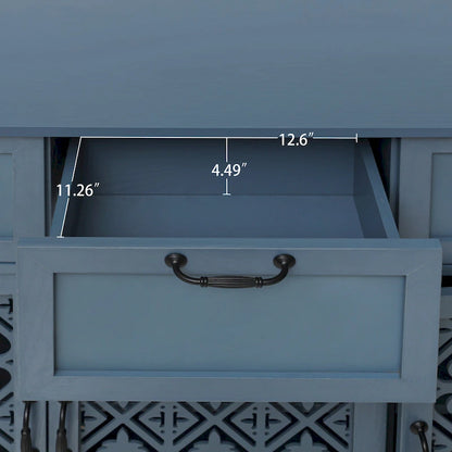 3 Door 3 Drawer Cabinet American Furniture Suitable for Living Room