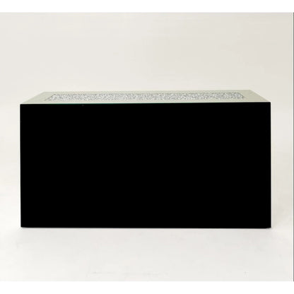 Engineered Wood Glam Mirrored Diamond 3-Drawers Accent Cabinet Sideboard - image 7