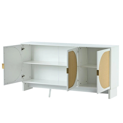 Storage Cabinet with Adjustable Shelves - N/A