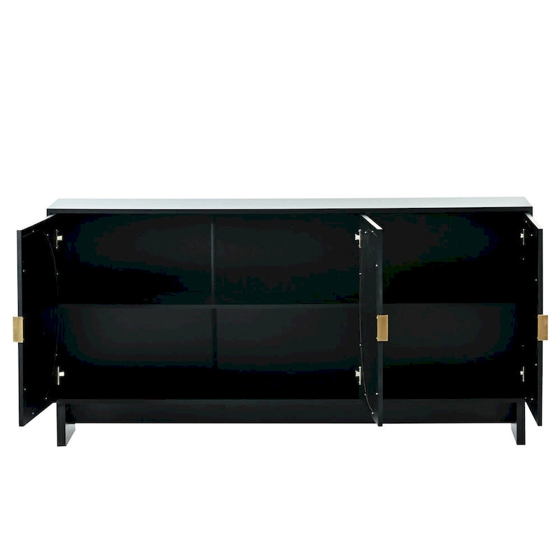 Storage Cabinet with Adjustable Shelves - N/A