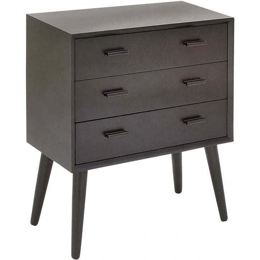 Port Petite Modern 3-Drawer Chest - 24 x 12 x 28