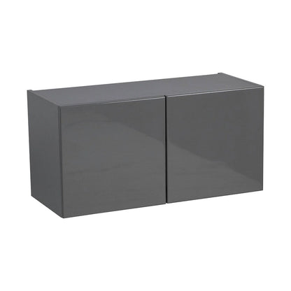 24 x 18 Wall Cabinet-Double Door-Grey - 24 x 18 x 12