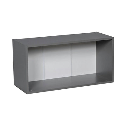 24 x 18 Wall Cabinet-Double Door-Grey - 24 x 18 x 12