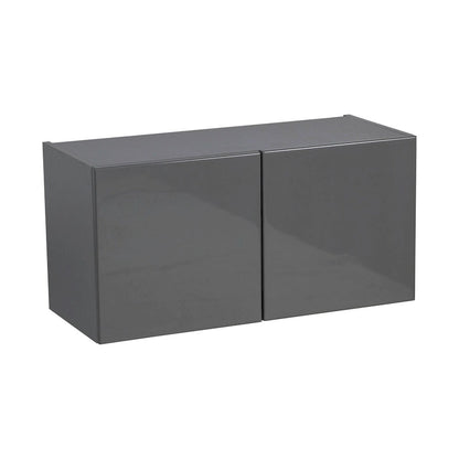 24 x 18 Wall Cabinet-Double Door-Grey - 24 x 18 x 12