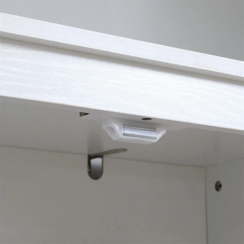 Freestanding Kitchen Storage Cabinet w/ Doors and Adjustable Shelves - N/A