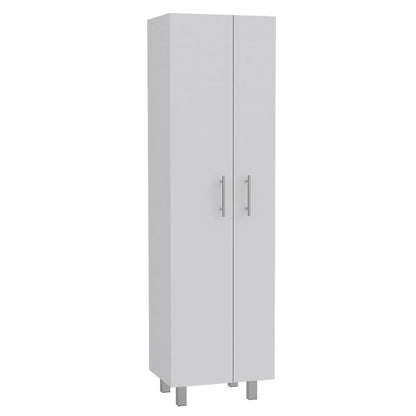 Cleaning Cabinet, Double Door Cabinet, Four Legs, Five Shelves