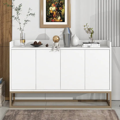 Modern Sideboard Buffet Cabinet with Large Storage Space - N/A